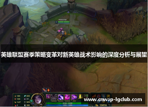 英雄联盟赛季策略变革对新英雄战术影响的深度分析与展望